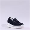 Marco Moreo Pompei Slip On Platform - Navy Suede